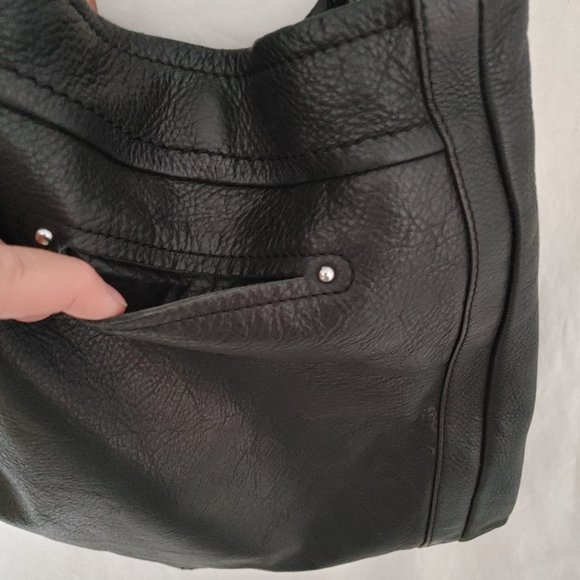 B Makowsky Leather Purse/shoulderbag - Picture 6 of 6